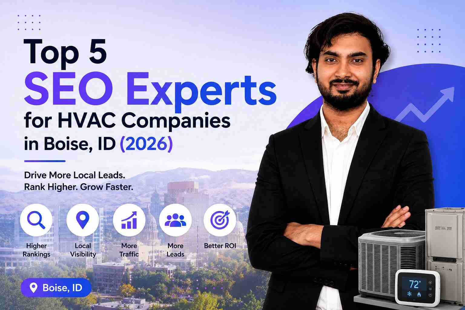 Top 5 SEO Experts for HVAC Companies in Boise, ID (2026)